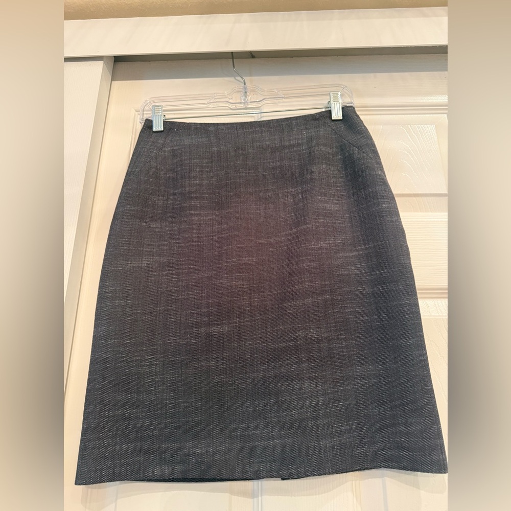 Ann Taylor Charcoal Pencil Skirt